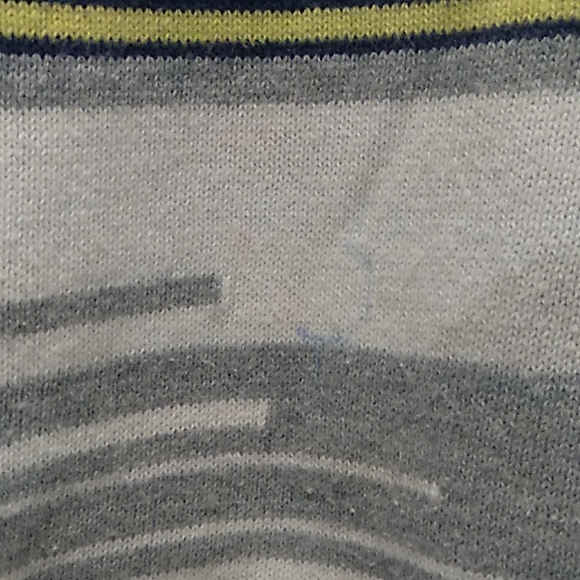 Catamini boys size 8 colorful striped sweater - Picture 4 of 7